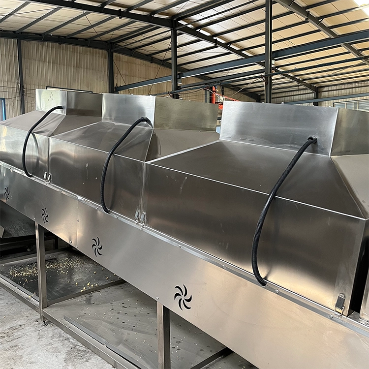 industrial popcorn machine, automated popcorn production line, high-capacity popcorn equipment