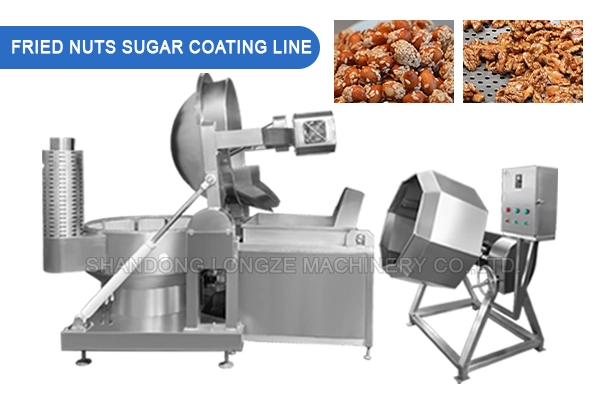 Industrial Honey Coated Peanut Production Line