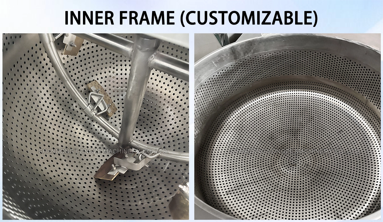 blanching pot stirrer