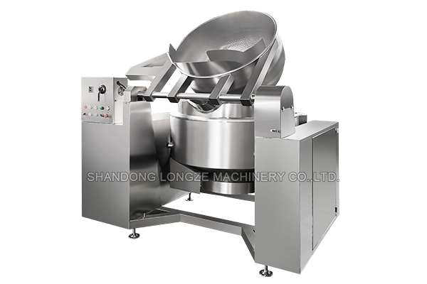 Blanching Cooking Jacketed Kettle With Agitator