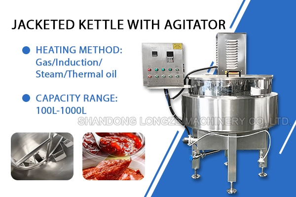 steam heating mixing kettle