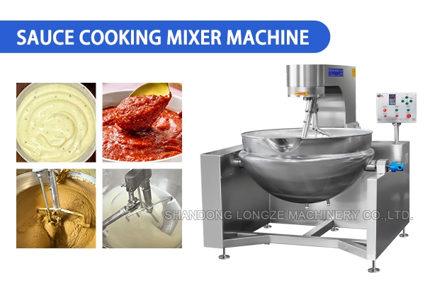 industrial pizza sauce mixer