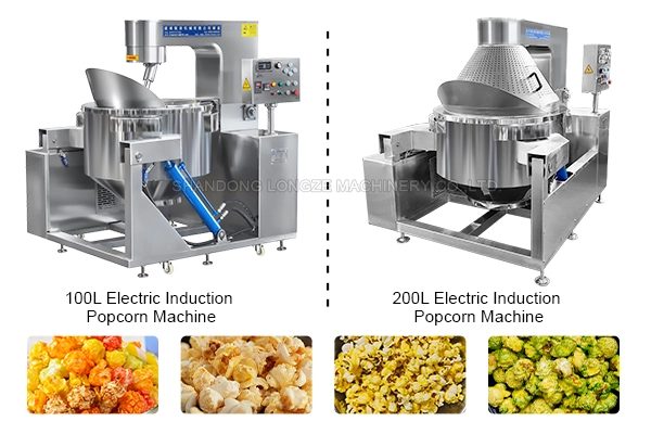 high-capacity popcorn maker machine,best commercial popcorn production line,food factory popcorn equipment