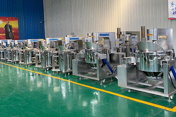 Industrial curry sauce mixer,Fully automatic cooking mixer,High-efficiency sauce production machine