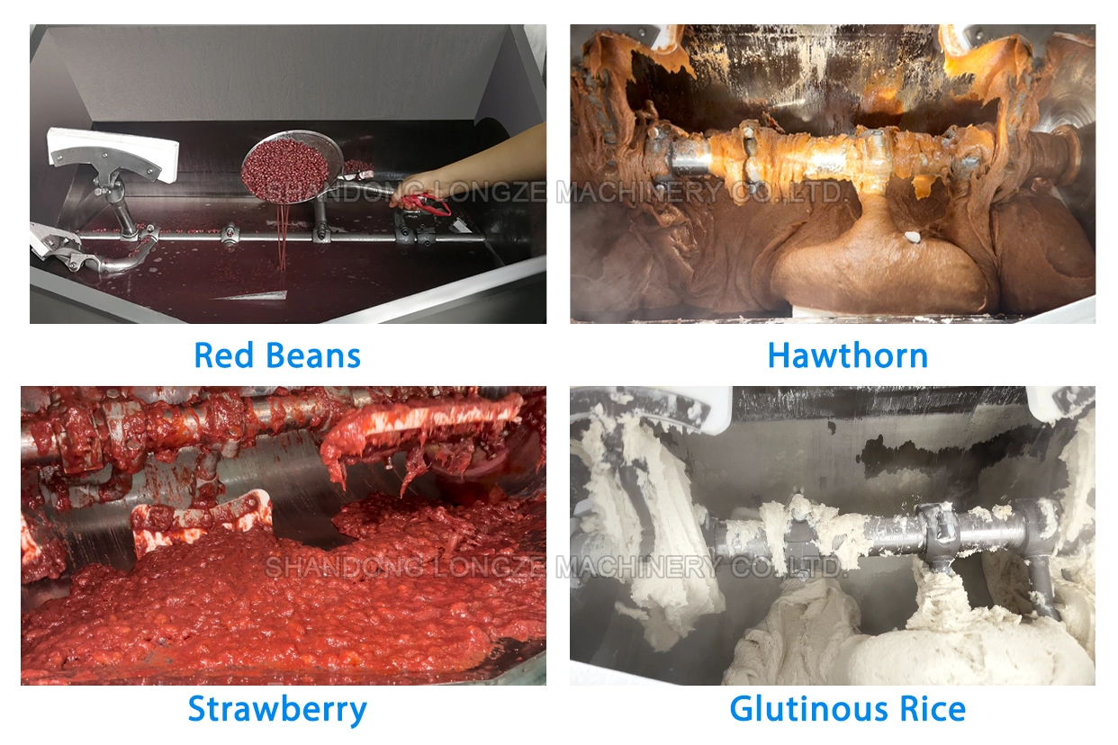 Vacuum Horizontal Mixer, Industrial Food Mixing Equipment,Fruit Preserve Mixer