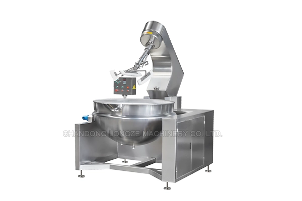 Industrial curry sauce mixer,Fully automatic cooking mixer,High-efficiency sauce production machine