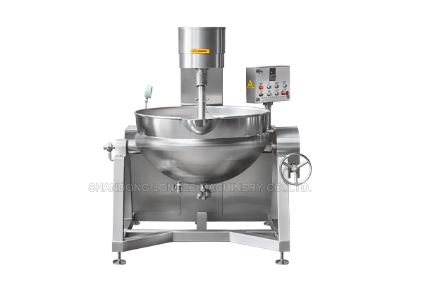 Industrial curry sauce mixer,Fully automatic cooking mixer,High-efficiency sauce production machine